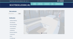 Desktop Screenshot of bootbekleding.nl